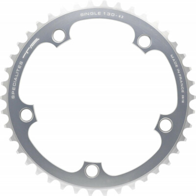 Pignon TA Single 42 dents 5 trous Ø 130mm