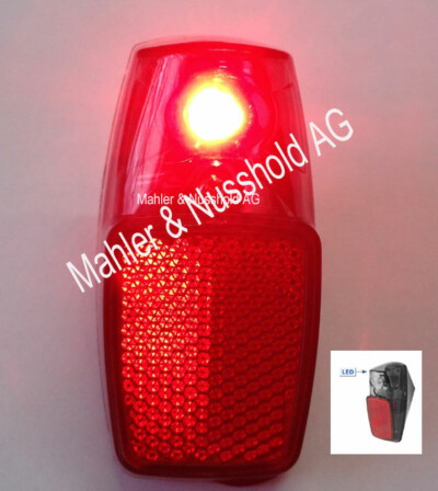 Batterie de feu arrière 1 LED