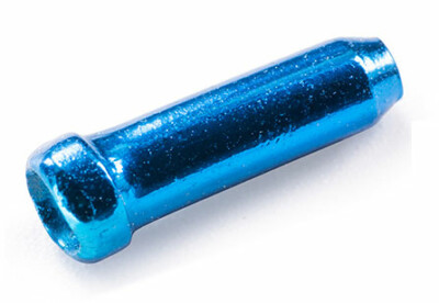 Kabelendhülse  Aluminium blau
