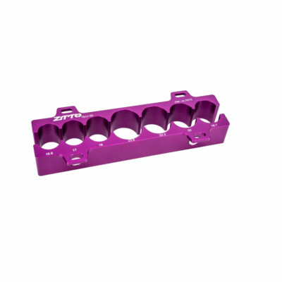 Mise en place de serre-joint TQJJ02 en aluminium violet