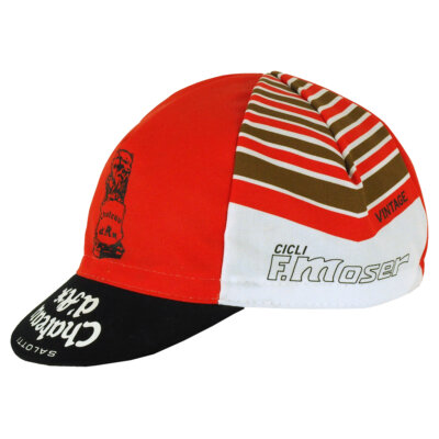 Casquette de course "Chateu d'ax Salotti Cicli F.Moser"