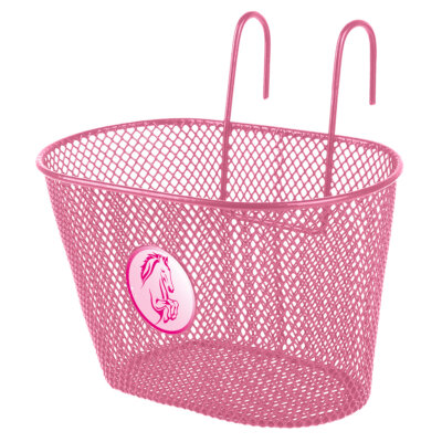 Korb Kinder pink plastifiziert