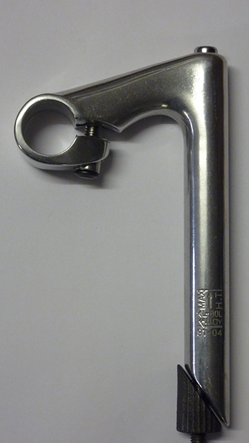 Aperçu avant guidon Kalloy aluminium argent