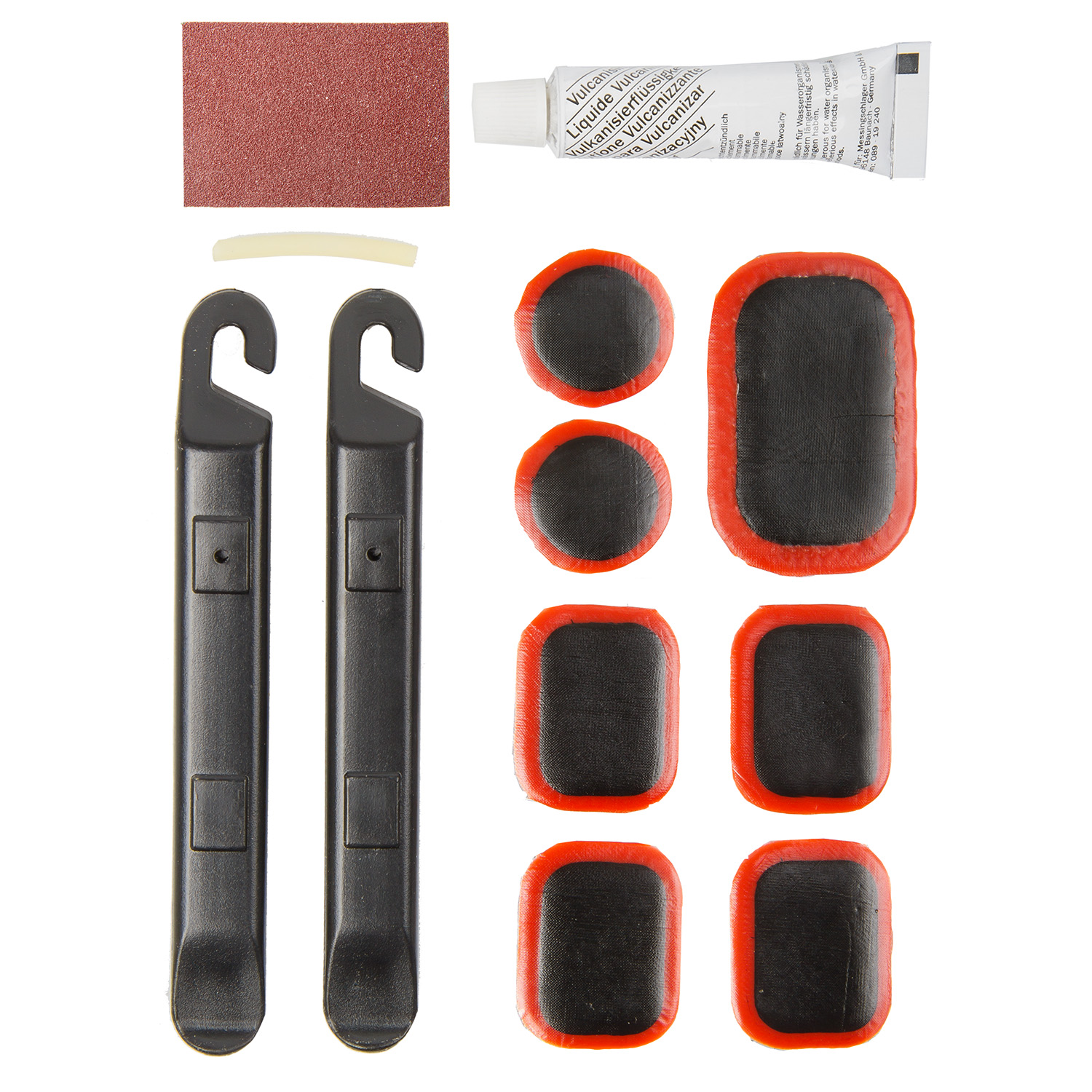 Kit de réparation M-Wave avec levier de pneu