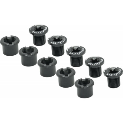 Jeu de vis de plateau noir émaillé