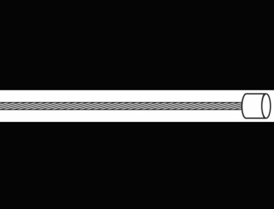 Schaltkabel Velox INOX 2500 x 1,2 mm